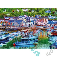 Gibsons 1000 db-os puzzle - Lyme Regis Harbour (G6392)