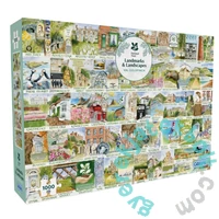 Gibsons 1000 db-os puzzle - National Trust - Landmarks & Landscapes (G7179)