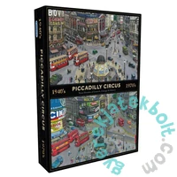 Gibsons 1000 db-os puzzle - Piccadilly Through the Decades (G7158)