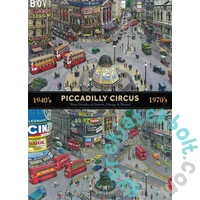 Gibsons 1000 db-os puzzle - Piccadilly Through the Decades (G7158)