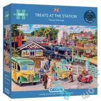 Gibsons 1000 db-os puzzle - Treats at the Station (G6341)