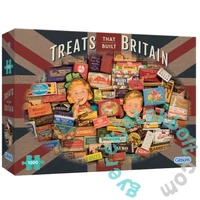 Gibsons 1000 db-os puzzle - Treats That Built Britain (G7126)