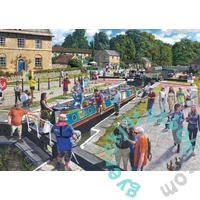 Gibsons 1000 db-os puzzle - Wiltshire Waterways (G6396)