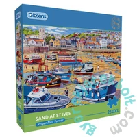 Gibsons 250 db-os XXL puzzle - Sand at St Ives (G2736)