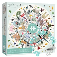 Gibsons 500 db-os puzzle - London Buildings (G3700)
