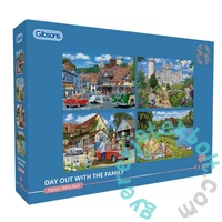 Gibsons 4x500 db-os puzzle - Day out with the Family (G5067)