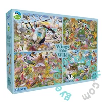 Gibsons 4x500 db-os puzzle - RSPB Wings in the Wild (G5074)