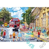 Gibsons 4x500 db-os puzzle - School Days (G5063)