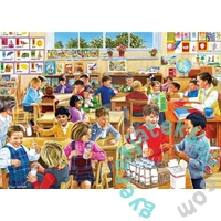 Gibsons 4x500 db-os puzzle - School Days (G5063)