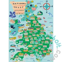 Gibsons 500 db-os Gift puzzle - National Trust Across the Land (G3450)