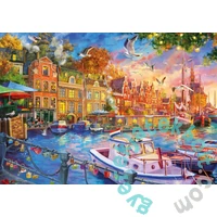 Gibsons 500 db-os puzzle - Harbour Reflections (G3174)