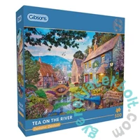 Gibsons 500 db-os puzzle - Tea on the River (G3171)
