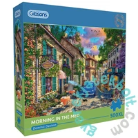 Gibsons 500 db-os XL puzzle - Morning in the Med (G3565)