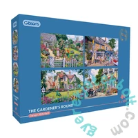 Gibsons 4x500 db-os puzzle - The Gardeners Round (G5047)
