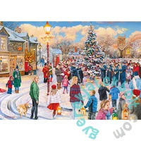 Gibsons 4x500 db-os puzzle - Village Celebrations (G5051)