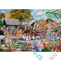 Gibsons 4x500 db-os puzzle - Village Celebrations (G5051)