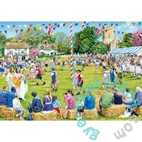 Gibsons 4x500 db-os puzzle - Village Celebrations (G5051)