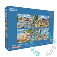 Gibsons 4x500 db-os puzzle - Wish You Were Here (G5059)