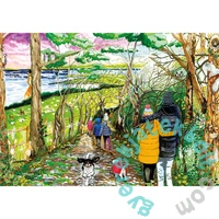 Gibsons 4x500 db-os puzzle - A Dogs Life (G5065)