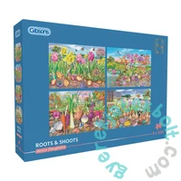Gibsons 4x500 db-os puzzle - Roots and Shoots (G5066)