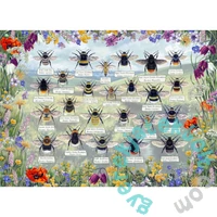 Gibsons 1000 db-os puzzle - Brilliant Bees (G6343)