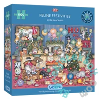 Gibsons 1000 db-os puzzle - Feline Festivities (G6371)