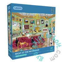 Gibsons 1000 db-os puzzle - Night at the Meowseum (G6402)