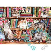 Gibsons 1000 db-os puzzle - Puss Back in Books (G6404)