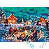 Gibsons 1000 db-os puzzle - A Night of Northern Lights (G6407)