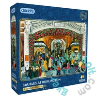 Gibsons 1000 db-os puzzle - Baubles at Burlington (G6414)