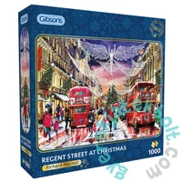 Gibsons 1000 db-os puzzle - Regent Street at Christmas (G6418)