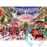 Gibsons 1000 db-os puzzle - Regent Street at Christmas (G6418)