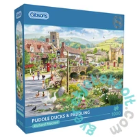 Gibsons 1000 db-os puzzle - Puddle Ducks and Paddling (G6433)