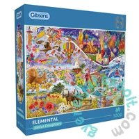 Gibsons 1000 db-os puzzle - Elemental (G6436)