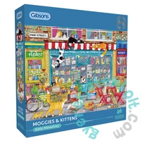 Gibsons 1000 db-os puzzle - Moggies and Kittens (G6437)