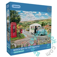 Gibsons 1000 db-os puzzle - Which Way to the Campsite? (G6441)