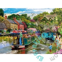 Gibsons 1000 db-os puzzle - River Retreat (G6443)