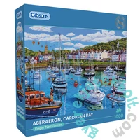 Gibsons 1000 db-os puzzle - Aberaeron, Cardigan Bay (G6444)