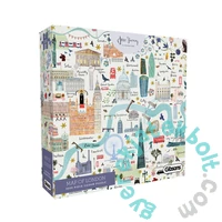 Gibsons 1000 db-os puzzle - Map of London (G6606)