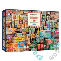 Gibsons 1000 db-os puzzle - 1980s Shopping Basket (G7034)