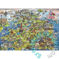 Gibsons 1000 db-os puzzle - Beautiful Britain (G7080)