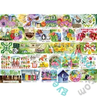 Gibsons 1000 db-os puzzle - Wheelbarrows and Wellies (G7106)