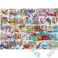 Gibsons 1000 db-os puzzle - Space Hoppers and Scooters (G7111)