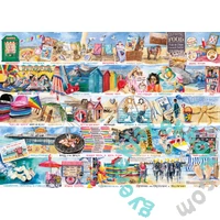 Gibsons 1000 db-os puzzle - Deckchairs and Donkeys (G7117)