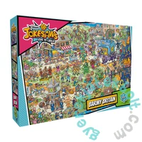 Gibsons 1000 db-os puzzle - Jokesaws - Barmy Britain (G7152)