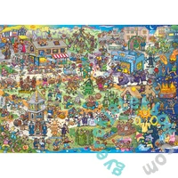 Gibsons 1000 db-os puzzle - Jokesaws - Barmy Britain (G7152)