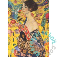 Grafika Art 2x500 db-os puzzle - L'Art de Klimt - Le Baiser, 1907-1908 - Dame à l'éventail, 1917-1918 (33775)