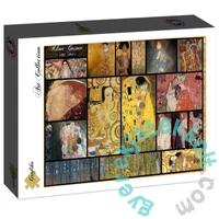 Grafika Art 2000db-os puzzle - Gustav Klimt, Collage (30210)