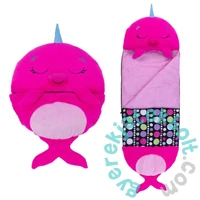 Happy Nappers 2 az 1-ben hálózsák - Pink Narvál