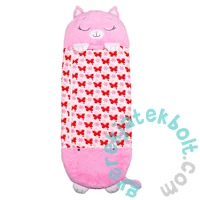 Happy Nappers 2 az 1-ben nagy hálózsák - Pink Cica - 168 cm